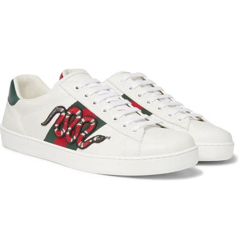 gucci ace sneaker classic white|gucci ace black men's.